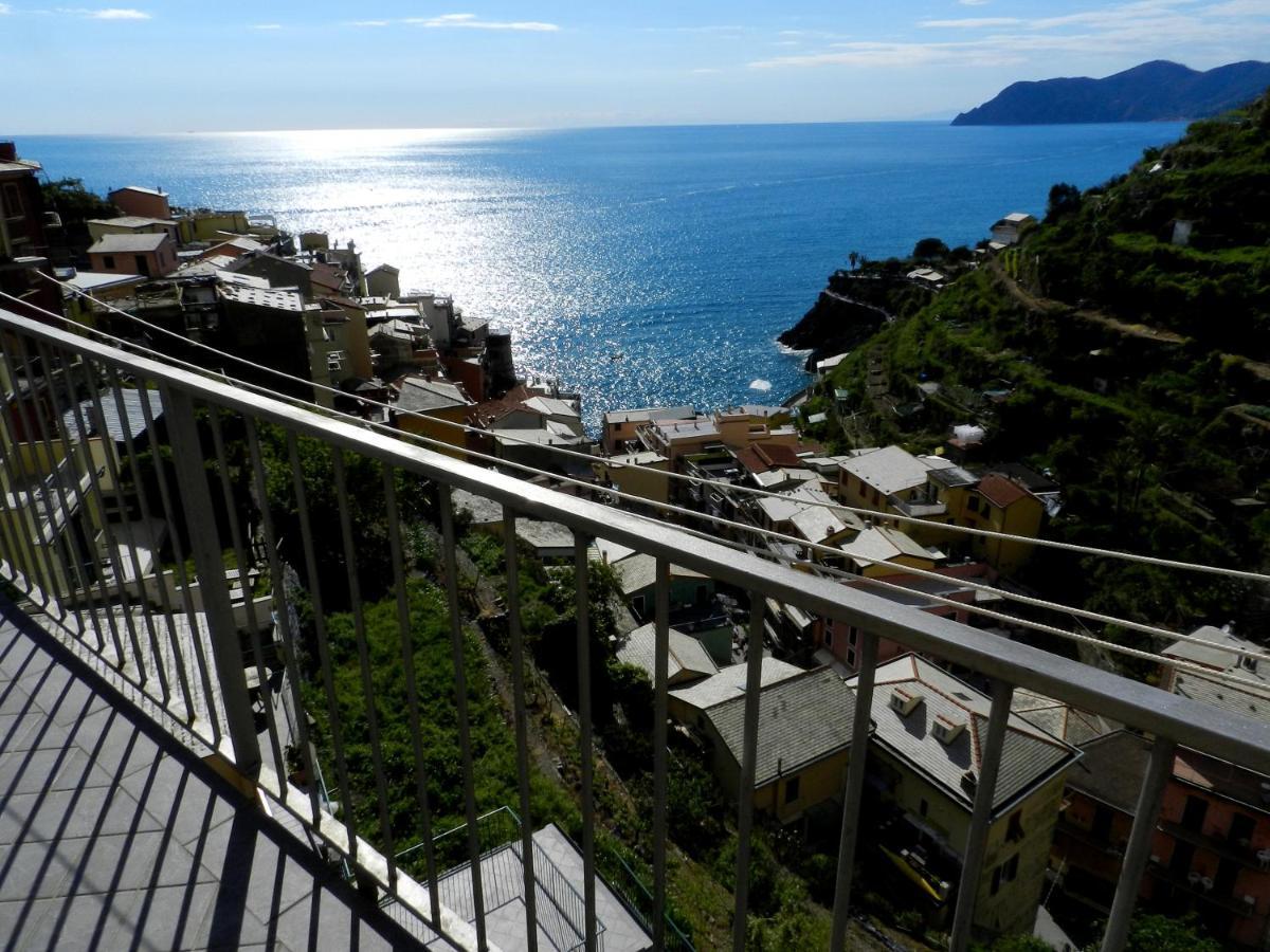 Aria Di Mare, Manarola - Appartamento The View ภายนอก รูปภาพ